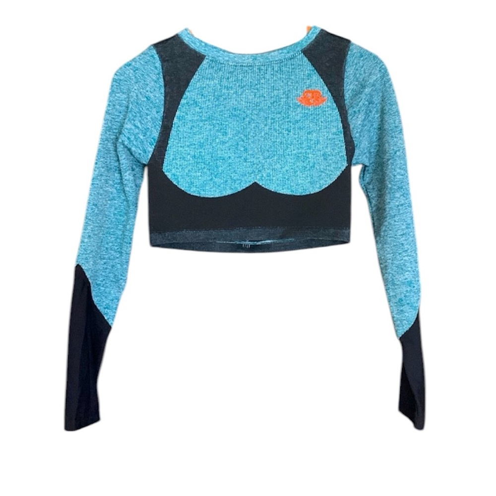 Engineered Life Cleopatra Seamless Crop Top Long Sleeve Medium athletic shirt